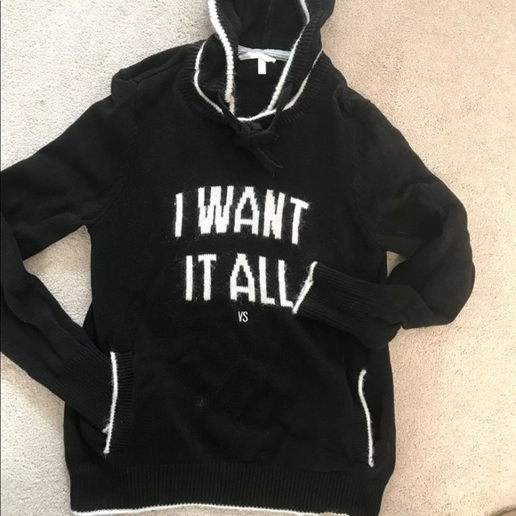 VS SWEATER PULLOVER RARE I WANT IT ALL 2015 - Picture 9 of 15
